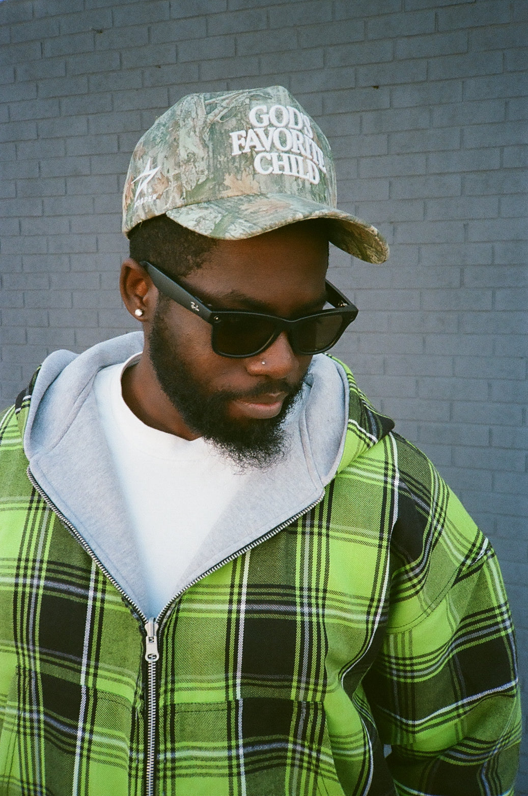 God’s Favorite Child Snapback - Green